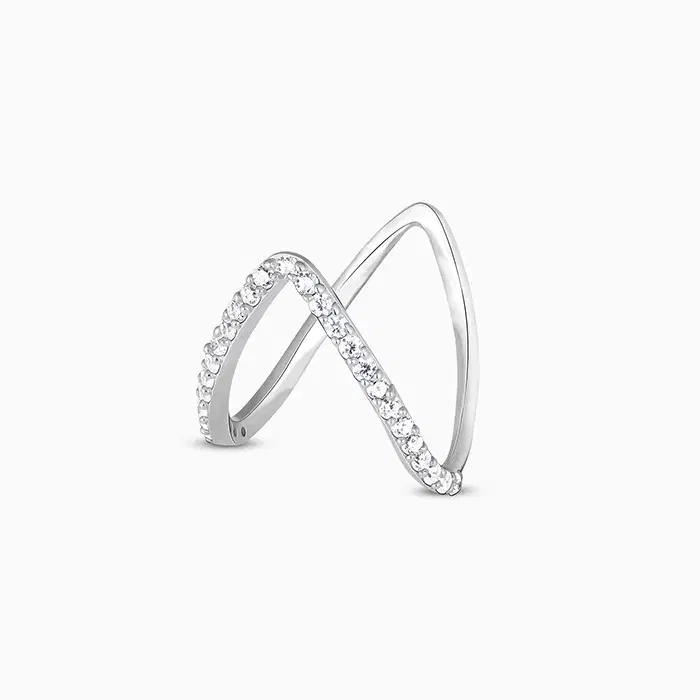 Silver Beautiful Vanki Ring , Silver , 2cm
