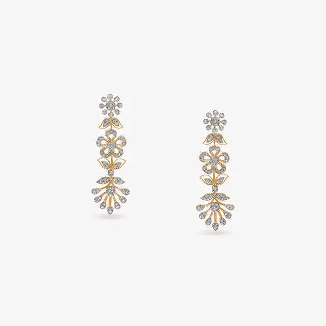 Elegance Entwined Diamond Necklace Set 2 , 