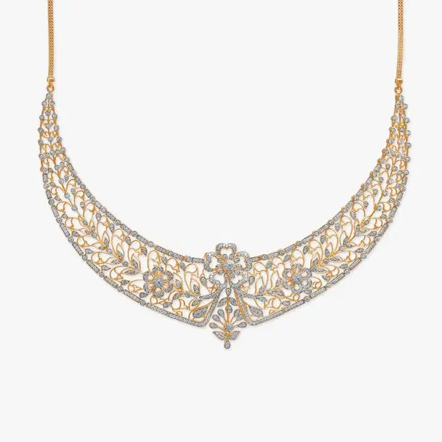 Elegance Entwined Diamond Necklace Set 2 , 